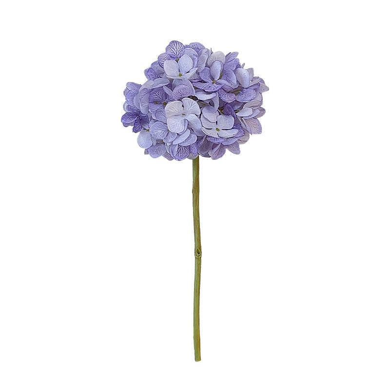 Artificial Dutch Butterfly Hydrangea Stem – 15.7" Tall | Decorative Faux Flower for Home & Event Decoration