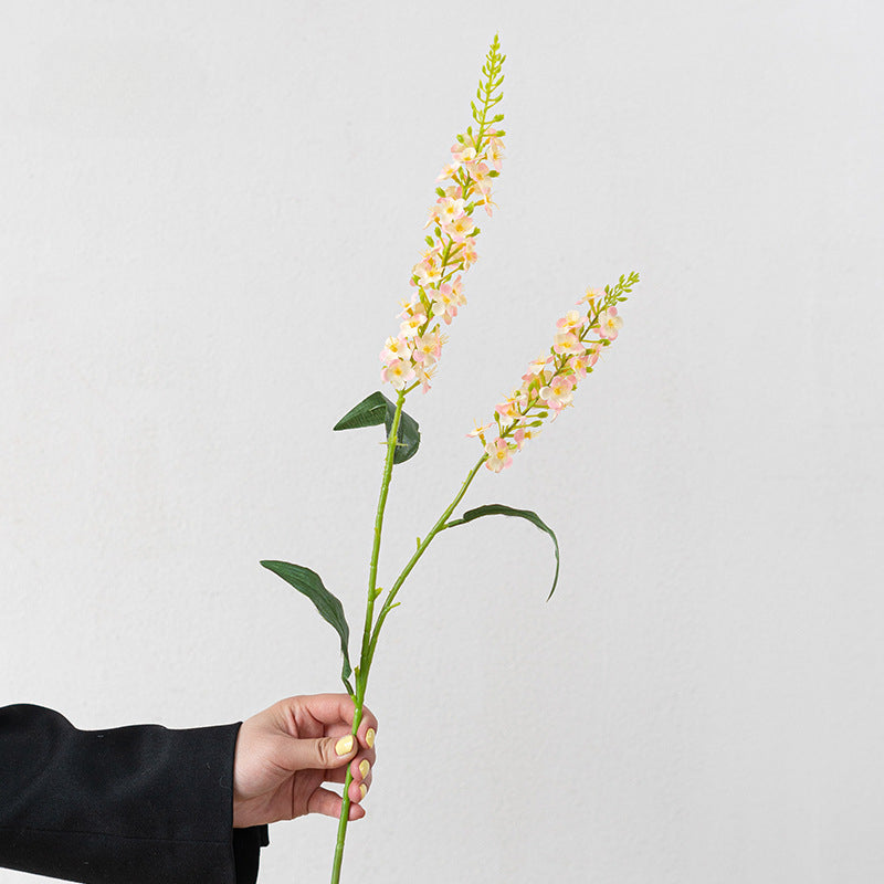 Artificial Delphinium Stem – 29.5" Tall, Large Single Branch, 4.3" Wide | Faux Hyacinth Flower Arrangement, Wedding & Home Decoration