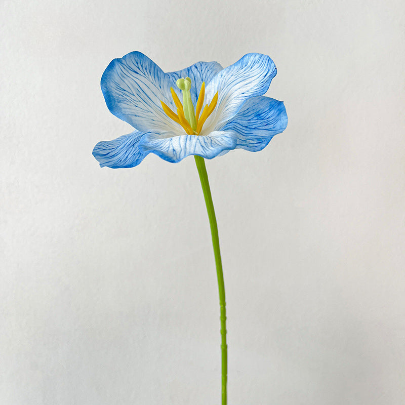 Artificial Tulip Stem – 21.7" Tall, 4.3" Flower Head, Leafless | Artificial Flowers for Wedding & DIY