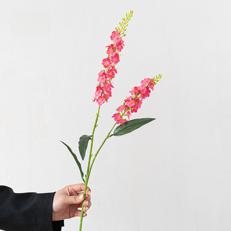 Artificial Delphinium Stem – 29.5" Tall, Large Single Branch, 4.3" Wide | Faux Hyacinth Flower Arrangement, Wedding & Home Decoration