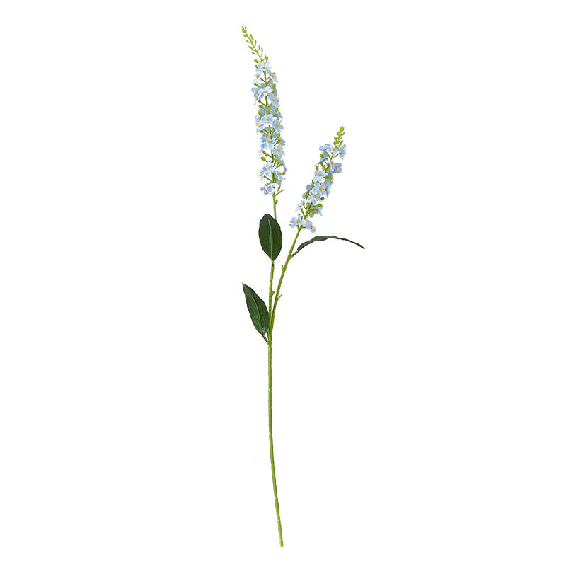Artificial Delphinium Stem – 29.5" Tall, Large Single Branch, 4.3" Wide | Faux Hyacinth Flower Arrangement, Wedding & Home Decoration