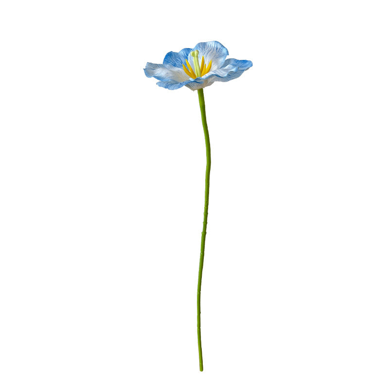 Artificial Tulip Stem – 21.7" Tall, 4.3" Flower Head, Leafless | Artificial Flowers for Wedding & DIY