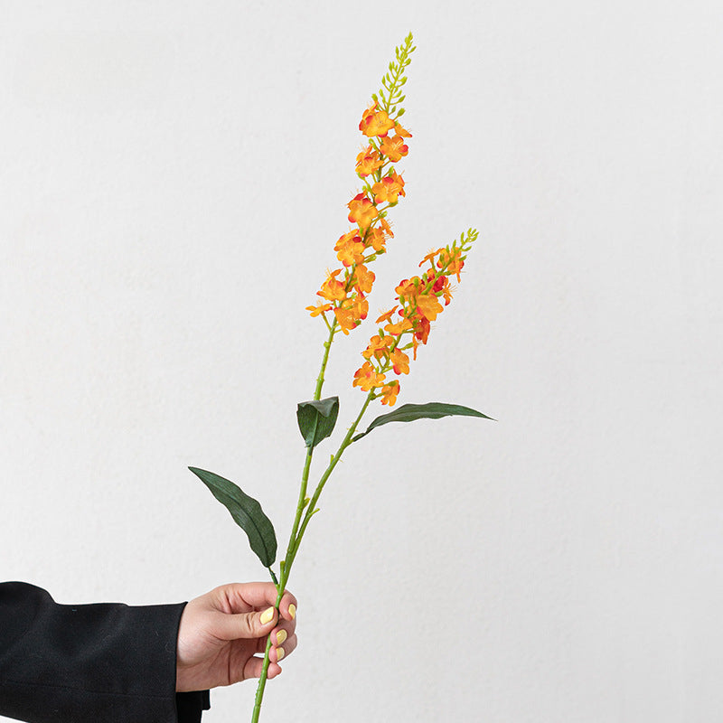 Artificial Delphinium Stem – 29.5" Tall, Large Single Branch, 4.3" Wide | Faux Hyacinth Flower Arrangement, Wedding & Home Decoration