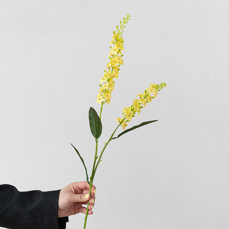 Artificial Delphinium Stem – 29.5" Tall, Large Single Branch, 4.3" Wide | Faux Hyacinth Flower Arrangement, Wedding & Home Decoration