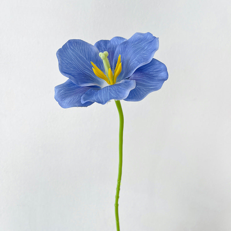 Artificial Tulip Stem – 21.7" Tall, 4.3" Flower Head, Leafless | Artificial Flowers for Wedding & DIY