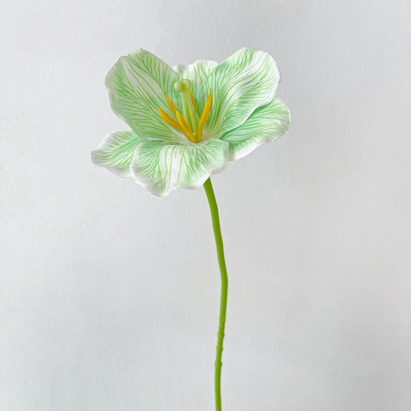 Artificial Tulip Stem – 21.7" Tall, 4.3" Flower Head, Leafless | Artificial Flowers for Wedding & DIY