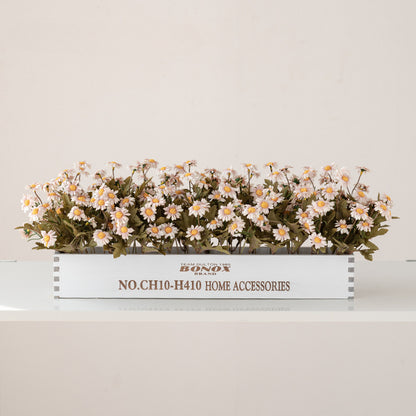 Solid Wood Fence Stem – 23.6" Long, 5.9" Wide, 5.9" High | Faux Flower Arrangement, Living Room & Home Decoration