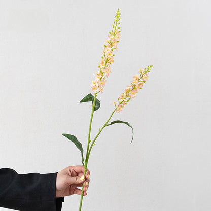 Artificial Delphinium Stem – 29.5" Tall, Large Single Branch, 4.3" Wide | Faux Hyacinth Flower Arrangement, Wedding & Home Decoration