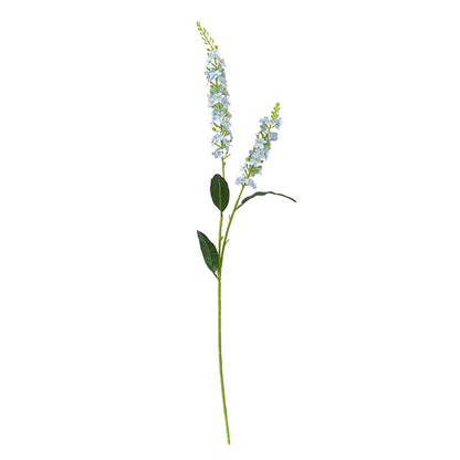 Artificial Delphinium Stem – 29.5" Tall, Large Single Branch, 4.3" Wide | Faux Hyacinth Flower Arrangement, Wedding & Home Decoration