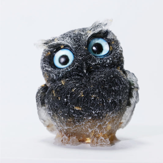 Handcrafted Decorative Owl Figurine